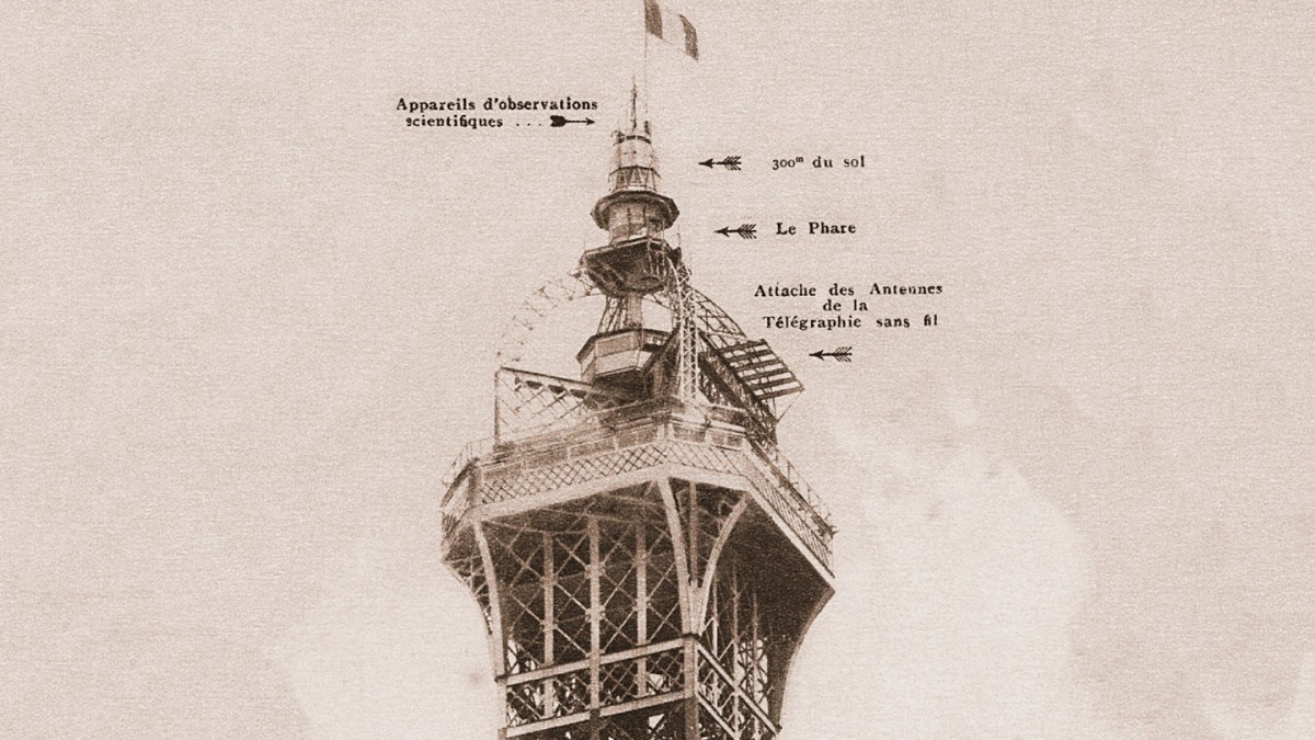 Antena de la Torre Eiffel