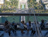 Visitantes en la cima