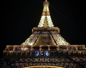 Foto del recuento de la Torre Eiffel
