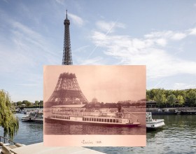 Vista de la Torre Eiffel desde el Quai Debilly