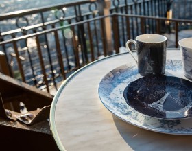 Foto de la colección Bernardaud en la Torre Eiffel