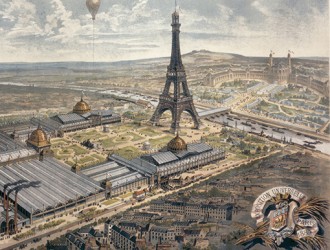 Dibujo de la Exposición Universal de 1889