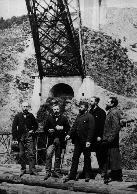 Construcción del Viaducto Eiffel