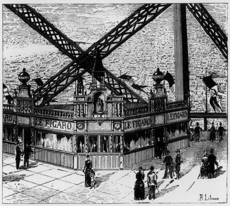 Pabellón Le Figaro en la Torre Eiffel
