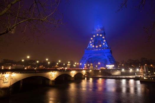 Iluminación de la Torre Eiffel