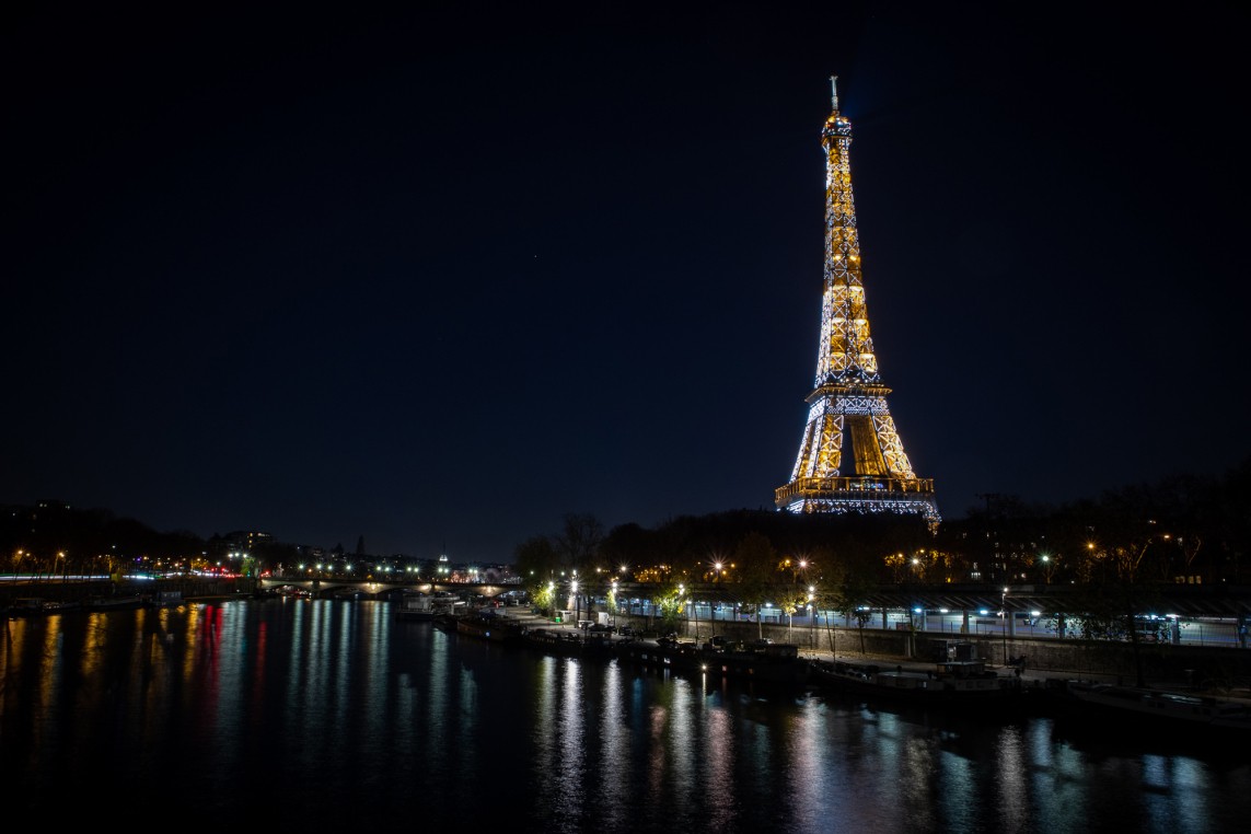 Torre Eiffel de noche