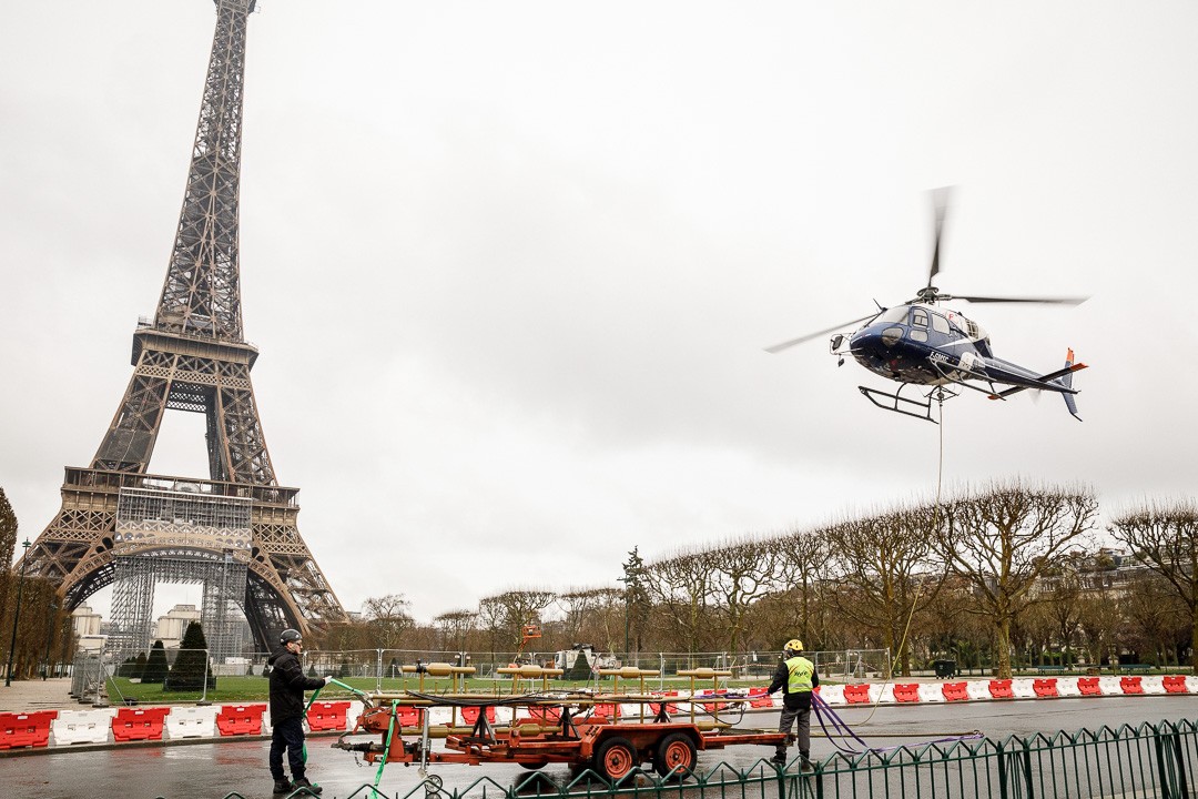 Instalación de la antena TDF