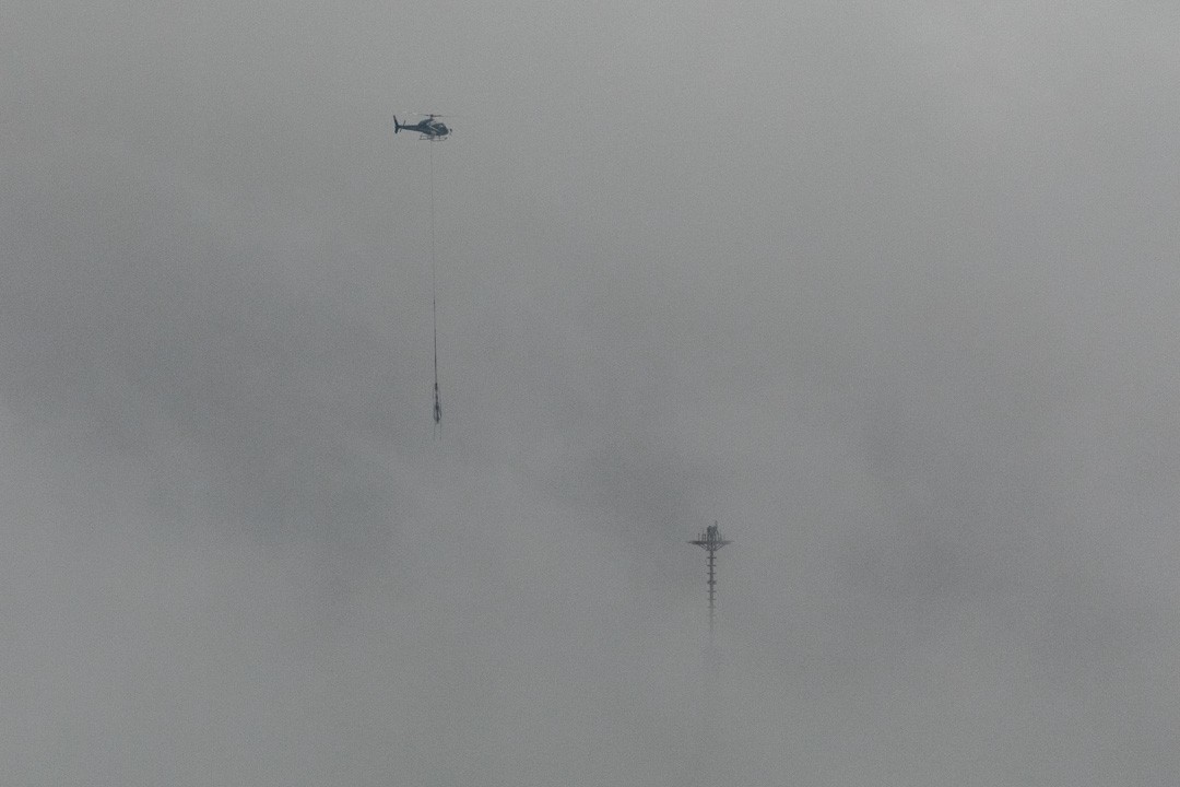 Instalación de la antena TDF