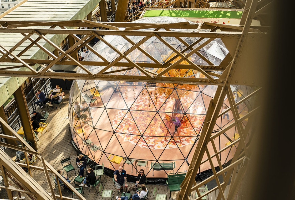 Foto de la terraza en otoño de 2025