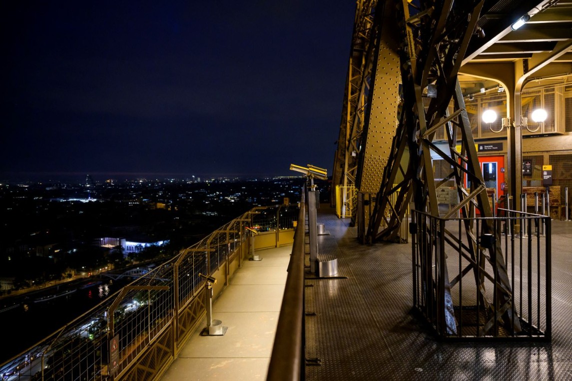 Foto tomada desde el segundo piso de la Torre Eiffel
