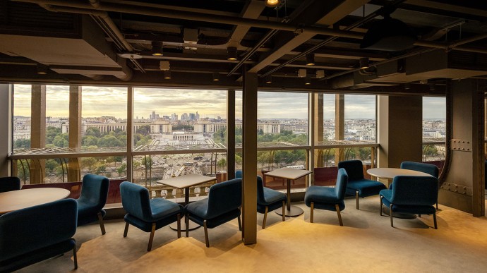 Vista del salón del restaurante Madame Brasserie